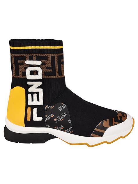 fendi sock sneakers saks|Fendi designer shoes.